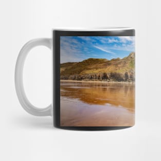 Great Tor and Tor Bay, Gower, Wales Mug